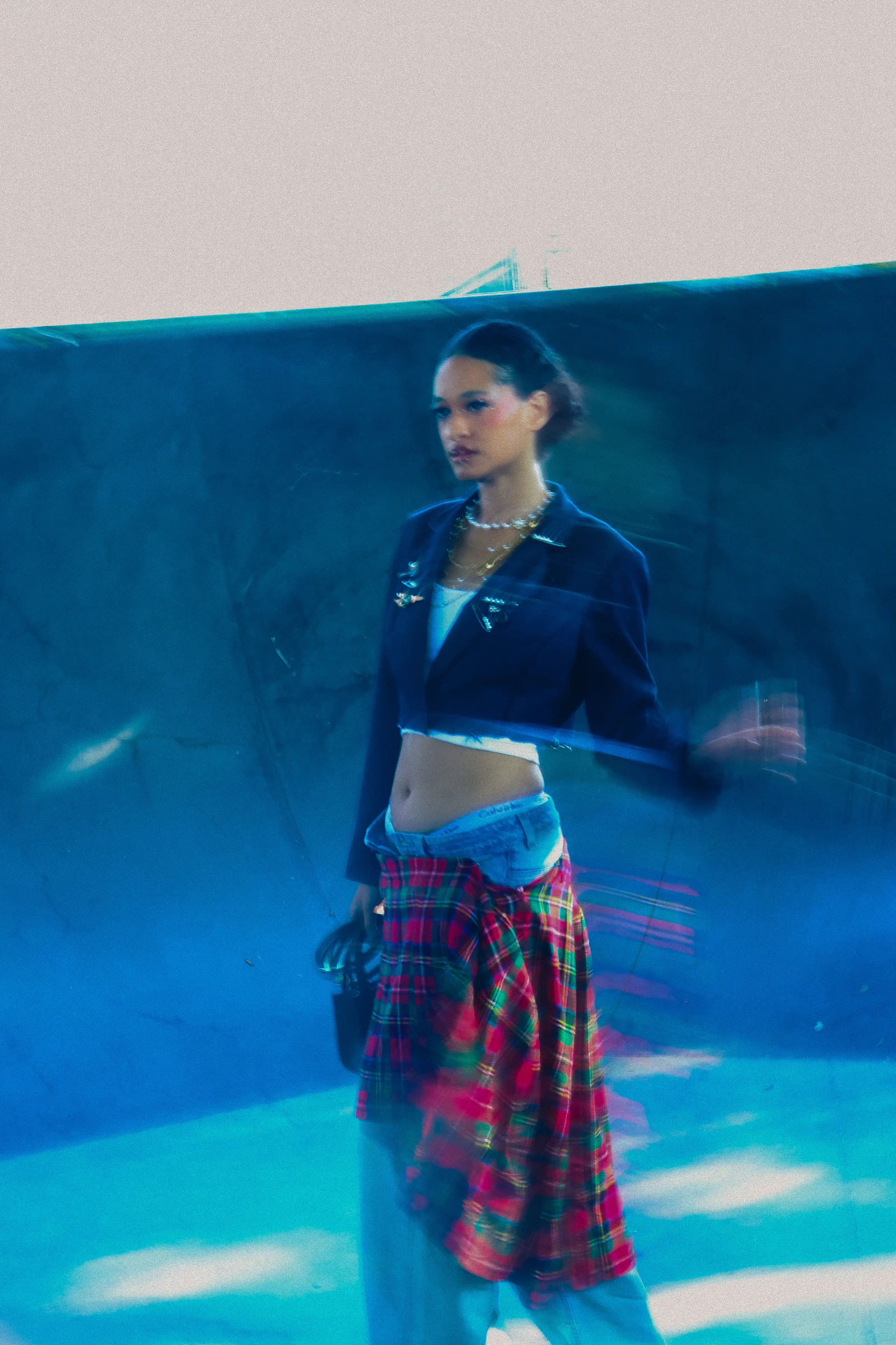 Model in a Skatepark
